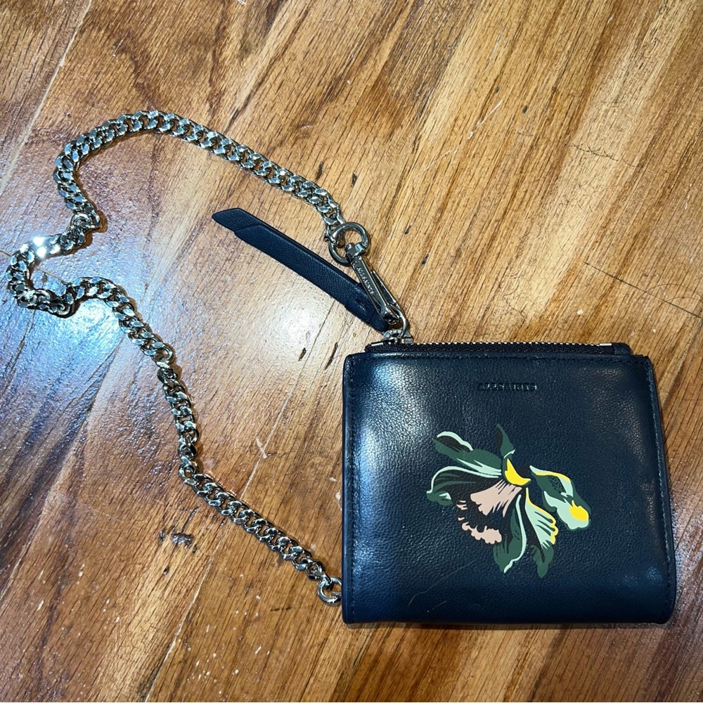 All Saints Wristlet Wallet NWOT